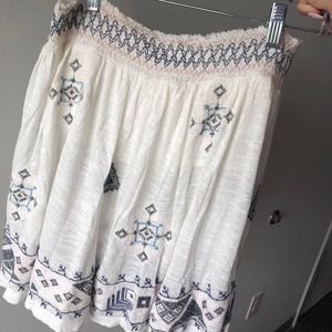 Free People strapless top